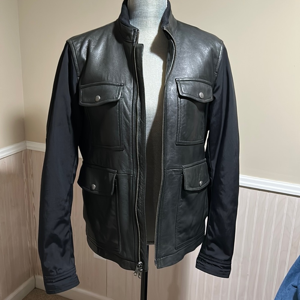 Men’s Leather Jacket - Size M